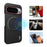 IMAK for Google Pixel 10 Pro / Google Pixel 10 Ruiyi Series Magnetic Case Carbon Fiber Texture Leather + PC Phone Cover - As Shown - 3