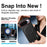 IMAK for Google Pixel 10 Pro / Google Pixel 10 Ruiyi Series Magnetic Case Carbon Fiber Texture Leather + PC Phone Cover - As Shown - 5
