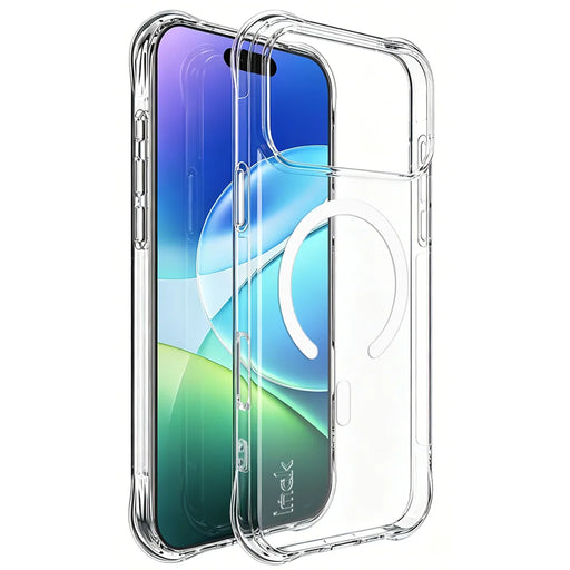 IMAK for iPhone 18 Pro Magnetic Case Airbag Shockproof Protection TPU Phone Cover - Transparent - Transparent - 2