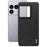 IMAK for Sony Xperia 1 VIII Ruiyi Series Case Fabric Texture Leather + PC Phone Back Cover - Black - 1