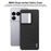 IMAK for Sony Xperia 1 VIII Ruiyi Series Case Fabric Texture Leather + PC Phone Back Cover - Black - 5