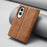 LC.IMEEKE For Samsung Galaxy Z Fold8 Leather Case RFID Blocking Card Slots Phone Cover - Brown - 5