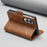 LC.IMEEKE For Samsung Galaxy Z Fold8 Leather Case RFID Blocking Card Slots Phone Cover - Brown - 7