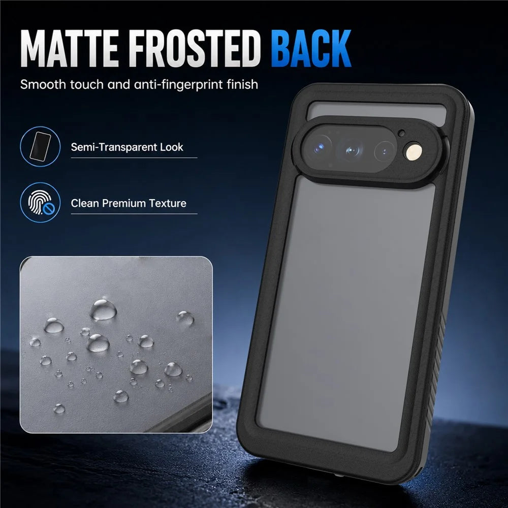 REDPEPPER FS Series For Google Pixel 11 Pro Waterproof Case IP68 Shockproof Phone Cover - Black - 4