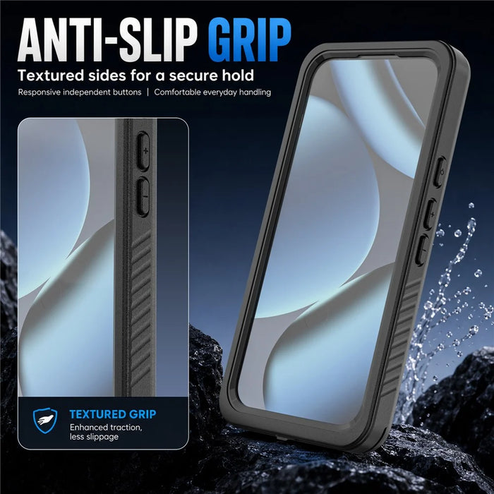 REDPEPPER FS Series For Google Pixel 11 Pro Waterproof Case IP68 Shockproof Phone Cover - Black - 6