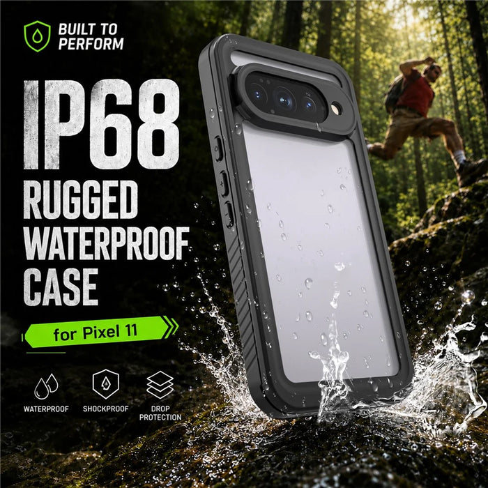 REDPEPPER FS Series For Google Pixel 11 Pro XL Waterproof Case IP68 Shockproof Phone Cover - Black - 4