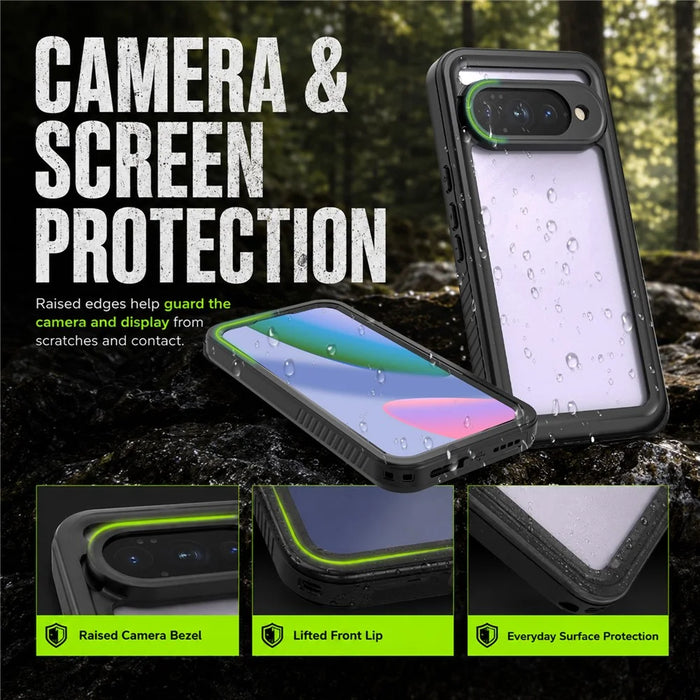 REDPEPPER FS Series For Google Pixel 11 Pro XL Waterproof Case IP68 Shockproof Phone Cover - Black - 6