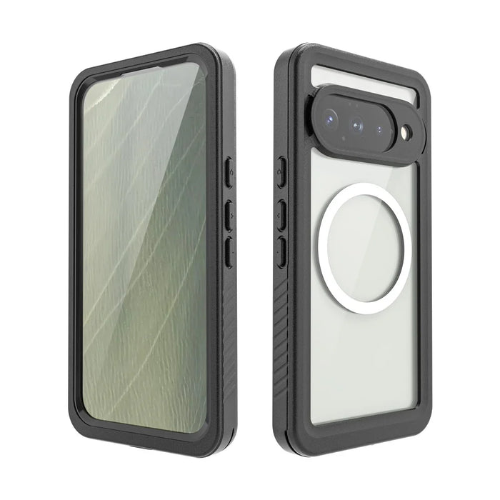 REDPEPPER FS Series For Google Pixel 11 IPX8 Waterproof Case PC TPU PET Clear Magnetic Phone Cover - Black - 3