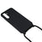 For Samsung Galaxy A34 5G Case TPU Soft Shockproof Phone Cover with Adjustable Lanyard - Black - 3