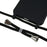 For Samsung Galaxy A34 5G Case TPU Soft Shockproof Phone Cover with Adjustable Lanyard - Black - 4