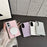 For Samsung Galaxy Z Fold8 Magnetic Case Litchi Texture PU Leather + PC Electroplated Shockproof Phone Cover - Grey - 7