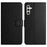 Litchi Texture PU Leather Case for Samsung Galaxy A34 5G, Magnetic Square Clasp Wallet Stand Function Cell Phone Cover - Black - 1