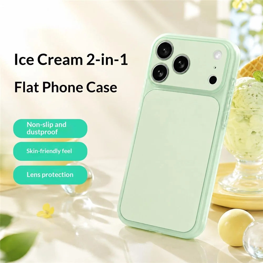 For iPhone 17 Pro Max Case Dual-Layer PC + TPU Shockproof Phone Cover - Green - 2