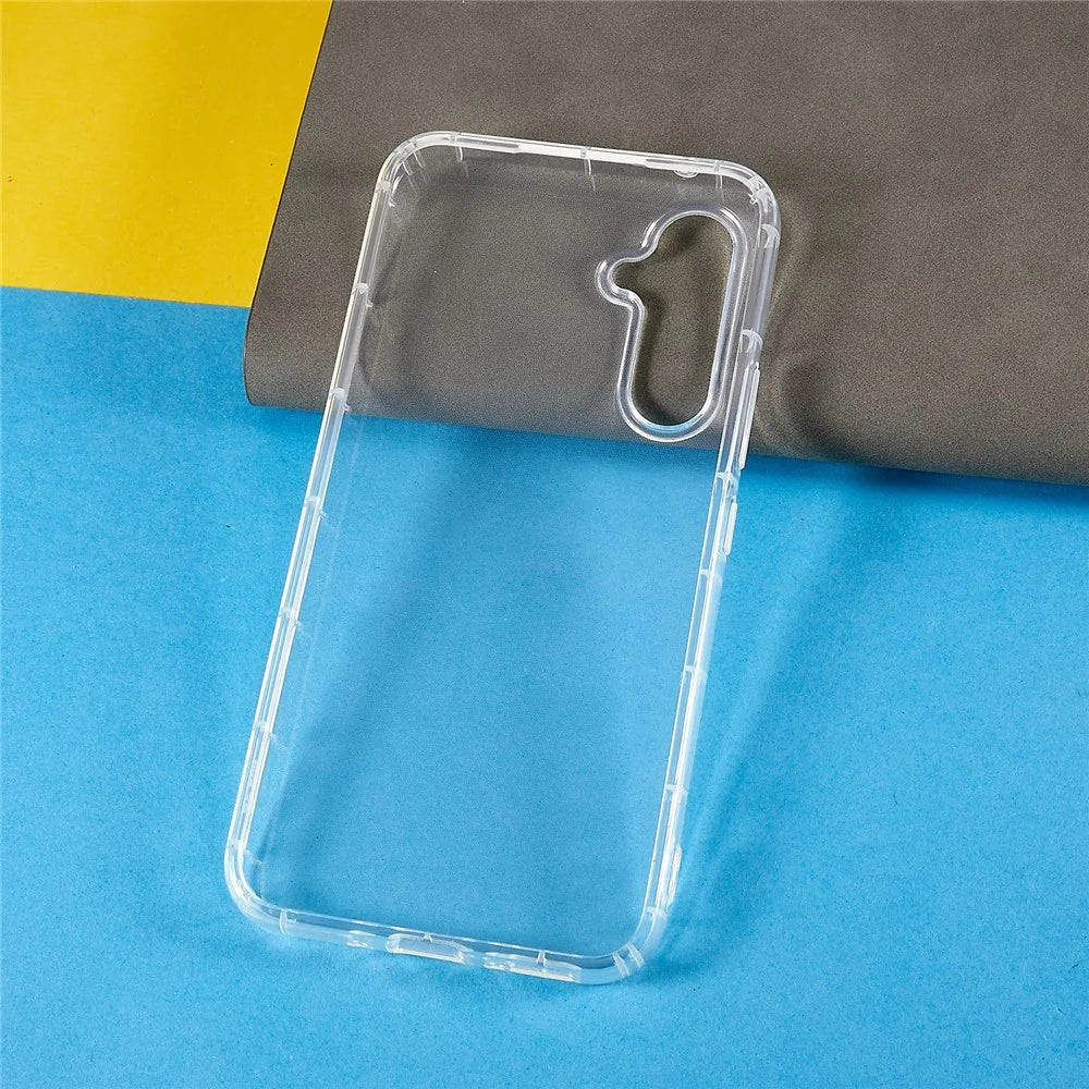 For Samsung Galaxy A54 5G Transparent Anti-drop Phone Case Airbag Protection Shockproof Flexible TPU Cover - 5