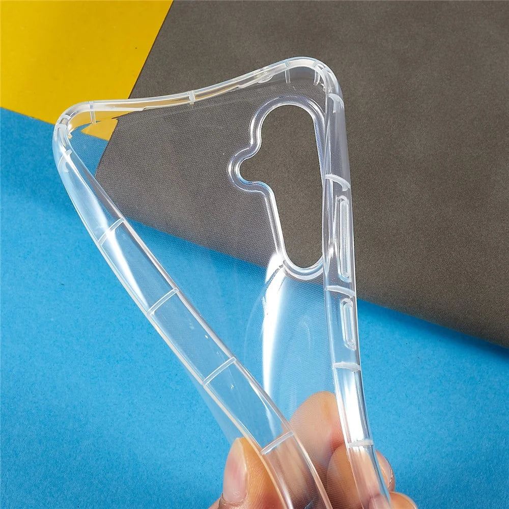 For Samsung Galaxy A54 5G Transparent Anti-drop Phone Case Airbag Protection Shockproof Flexible TPU Cover - 6