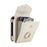 For Samsung Galaxy Z Flip8 Case Litchi Texture PU Leather + TPU Phone Cover with Shoulder Strap - White - 2