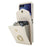 For Samsung Galaxy Z Flip8 Case Litchi Texture PU Leather + TPU Phone Cover with Shoulder Strap - White - 3