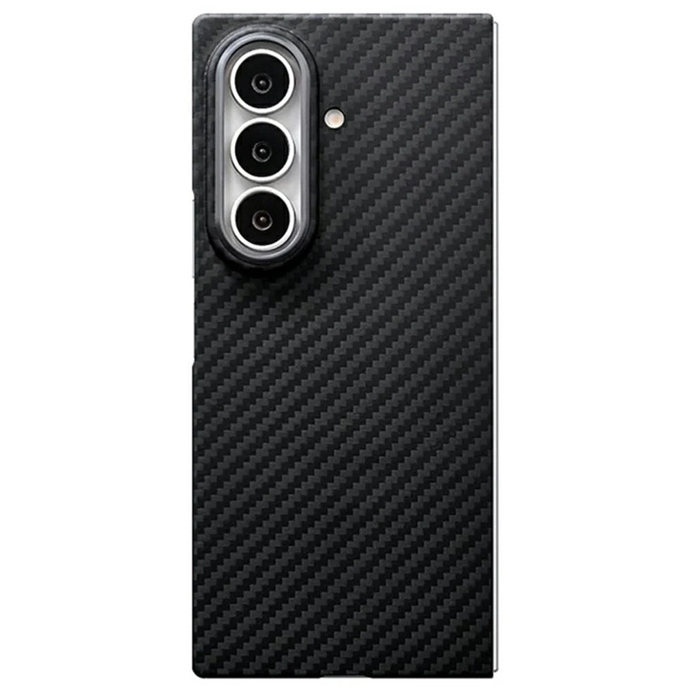 For Samsung Galaxy Z Fold8 Ultra Magnetic Case Aramid Fiber 1500D Coarse Texture Phone Cover - 1