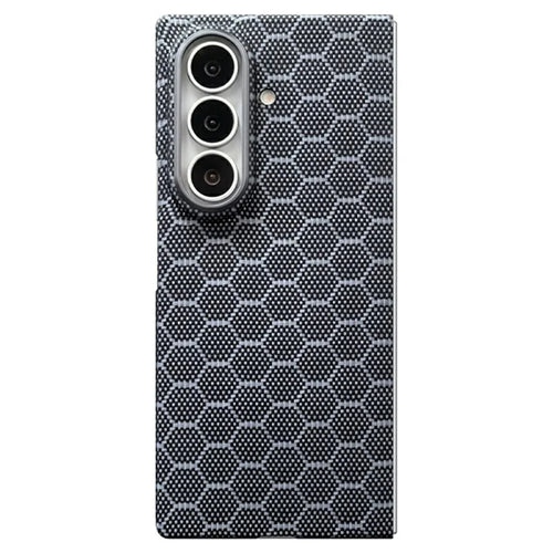 For Samsung Galaxy Z Fold8 Ultra Magnetic Case Honeycomb Texture Aramid Fiber Phone Cover - 1