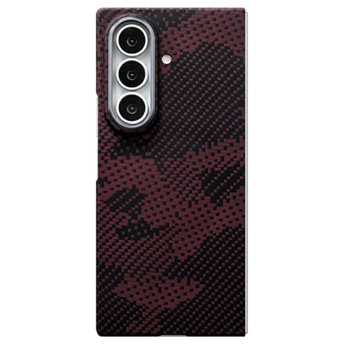For Samsung Galaxy Z Fold8 Ultra Magnetic Case Camouflage Pattern Aramid Fiber Phone Cover with Metal Lens Frame - 1