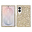 For Samsung Galaxy Z Fold8 Case Electroplating TPU + PC Sparkling Glitter Phone Back Cover - Gold - 1