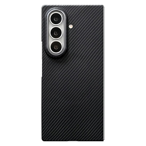 For Samsung Galaxy Z Fold8 Ultra Magnetic Case Aramid Fiber 600D Fine Texture Phone Cover Metal Lens Frame - 1