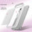 For iPhone Air Magnetic Case 2.0mm Skin-Touch TPU PC Shockproof Phone Cover Compatible with MagSafe - White - 2