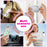For iPhone Air Magnetic Case 2.0mm Skin-Touch TPU PC Shockproof Phone Cover Compatible with MagSafe - White - 3