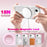 For iPhone Air Magnetic Case 2.0mm Skin-Touch TPU PC Shockproof Phone Cover Compatible with MagSafe - White - 4