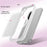 For Samsung Galaxy S26 Magnetic Case 2.0mm Skin-Touch TPU PC Shockproof Phone Cover - White - 2