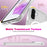 For Samsung Galaxy S26+ Magnetic Case 2.0mm Skin-Touch TPU PC Shockproof Phone Cover - White - 5