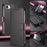 BETOPNICE for iPhone 16e / iPhone 17e 006 Case RFID Blocking Wallet Stand Leather Phone Cover with Wrist Strap - Black - 2