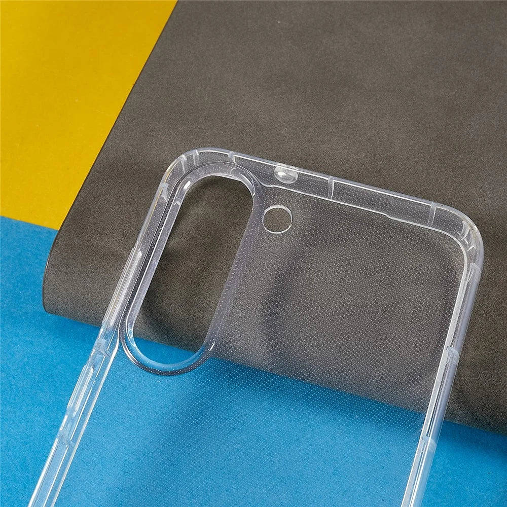 Transparent Phone Case for Samsung Galaxy S23, Shockproof Airbag Protection Drop-proof TPU Back Cover - 3
