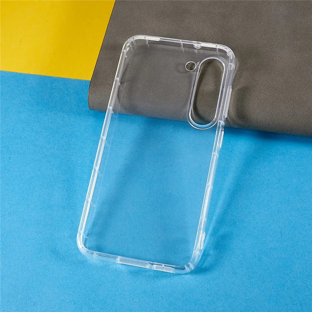 Transparent Phone Case for Samsung Galaxy S23, Shockproof Airbag Protection Drop-proof TPU Back Cover - 5
