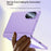 For Samsung Galaxy Z Fold8 Case with Anti-spy Tempered Glass Screen Protector Leather + PC Hinge Protection Phone Cover - Black - 4
