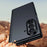 For Samsung Galaxy Z Fold8 Ultra Case with HD Screen Protector Skin-touch PC Matte Protective Phone Cover - Black - 2