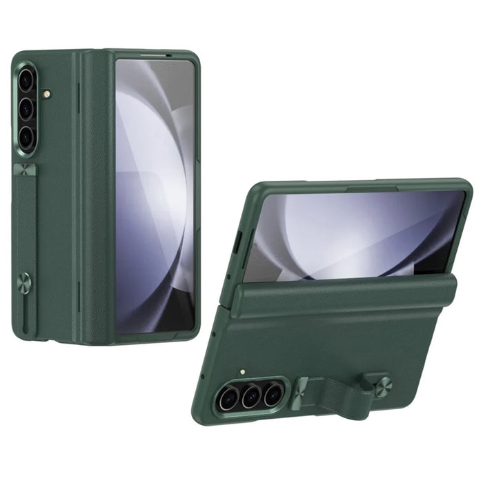 For Samsung Galaxy Z Fold8 Ultra Kickstand Case Anti-Drop Hard PC Phone Cover - Green - 1