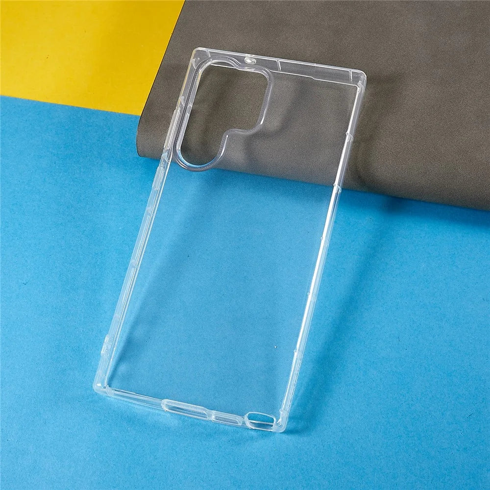 For Samsung Galaxy S23 Ultra High Transparency Ant-drop Soft TPU Case Airbag Shockproof Phone Cover - 2