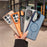 For Samsung Galaxy S26 Ultra Magnetic Case PC + TPU Dual-Layer Shockproof Cover with Metal Camera Frame - Orange - 6