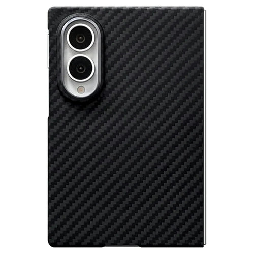For Samsung Galaxy Z Fold8 Magnetic Case Aramid Fiber 1500D Coarse Texture Phone Cover - 1