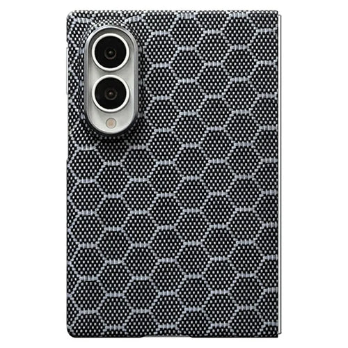 For Samsung Galaxy Z Fold8 Magnetic Case Honeycomb Texture Aramid Fiber Phone Cover - 1