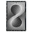 For Samsung Galaxy Z Fold8 Magnetic Case Geometric Pattern Aramid Fiber Phone Cover with Metal Lens Frame  /  Front Frame - 2