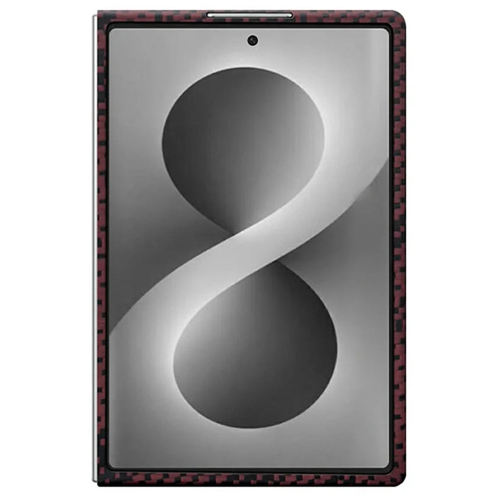 For Samsung Galaxy Z Fold8 Magnetic Case Camouflage Pattern Aramid Fiber Phone Cover with Metal Lens Frame  /  Front Frame - 2
