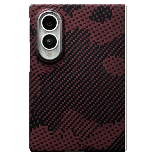 For Samsung Galaxy Z Fold8 Magnetic Case Camouflage Pattern Aramid Fiber Phone Cover with Metal Lens Frame - 1
