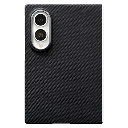 For Samsung Galaxy Z Fold8 Magnetic Case Aramid Fiber 600D Fine Texture Phone Cover Metal Lens Frame - 1
