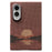 For Samsung Galaxy Z Fold8 Magnetic Case Large Camera Cutout Aramid Fiber Phone Cover with Metal Lens Frame - Sun - 1