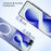 ABEEL for Samsung Galaxy Z Flip8 Magnetic Case Clear PC Anti Scratch Phone Cover - Transparent - 5