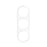 For Samsung Galaxy A35 5G Magnetic Case PC + TPU Matte Phone Cover with 2Pcs Camera Protector + 2Pcs Screen Protector - White - 2