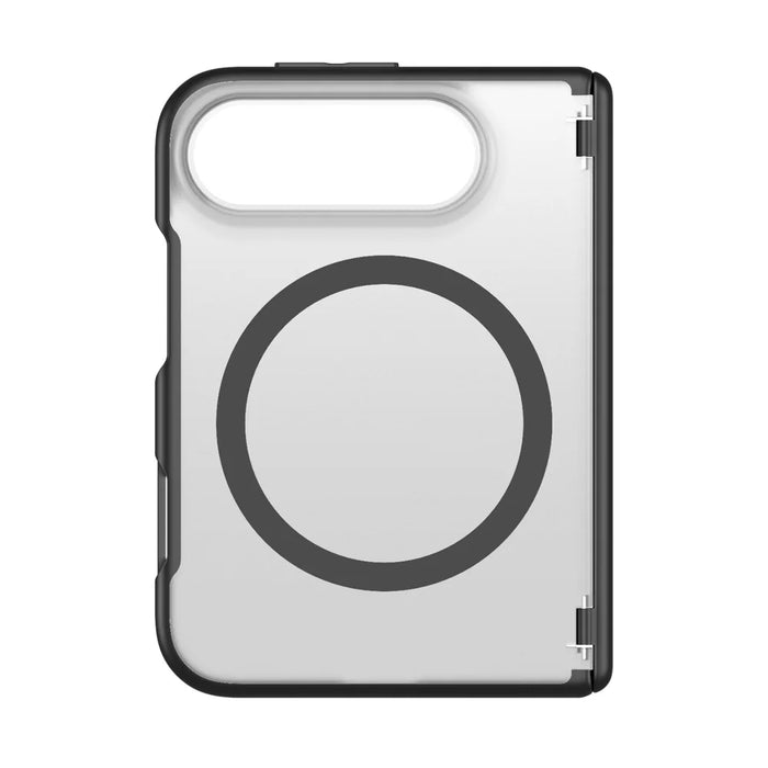 DUX DUCIS for iPhone Fold Magnetic Case  Expn Series PC + TPU Phone Back Cover - Black - 2