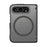 DUX DUCIS for iPhone Fold Magnetic Case  Expn Series PC + TPU Phone Back Cover - Black - 3